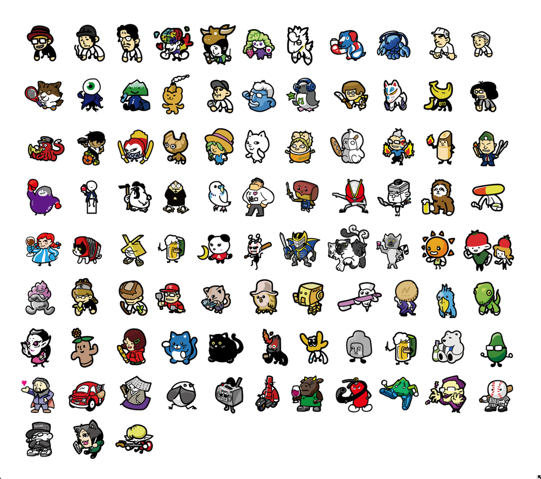 #01 完全人間ランドの住人 ビジュアル 1