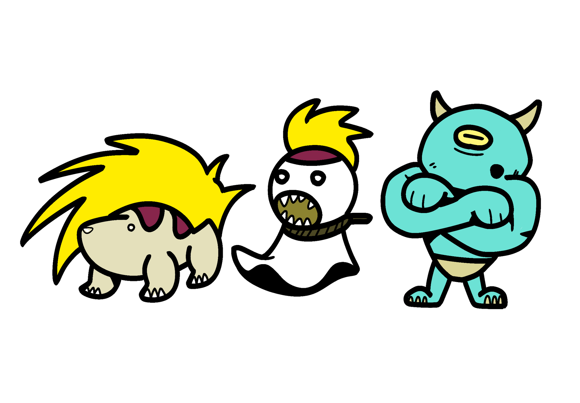 #15　ひんぐちん・ヒグヤギャ・をやぎん ビジュアル 1